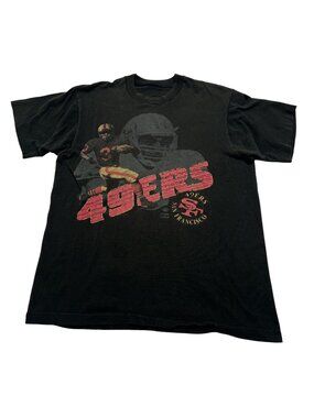 San Francisco 49ers Vintage T-Shirt in Black
